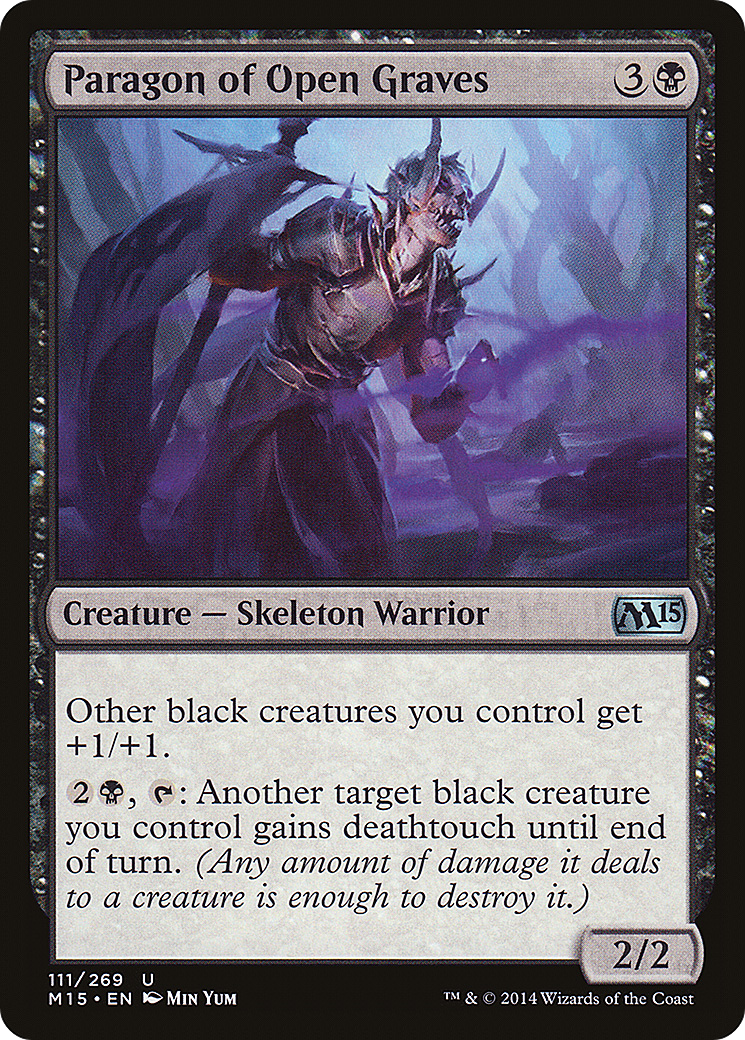 Paragon of Open Graves (M15-111) [Magic 2015] Foil
