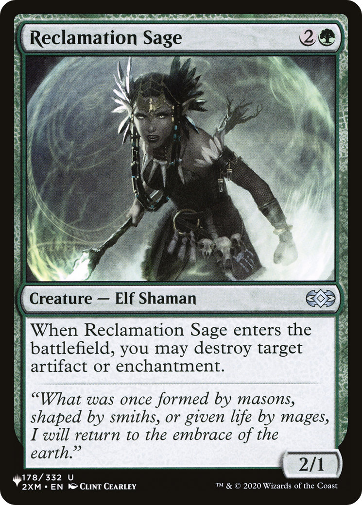 Reclamation Sage (2XM) (LIST-178/332) [The List]