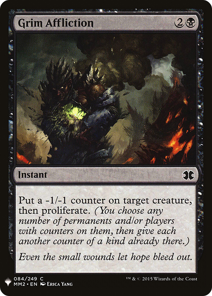 Grim Affliction (LIST-084) [The List]