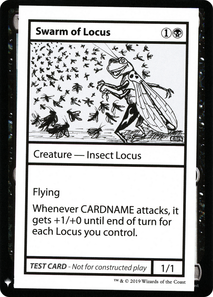 Swarm of Locus [Mystery Booster Playtest Cards 2019]