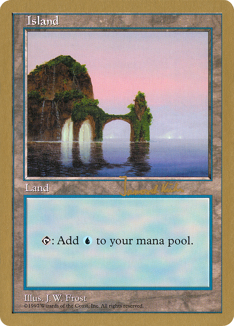 Island (425) - 1997 Janosch Kuhn (5ED) [World Championship Decks 1997]