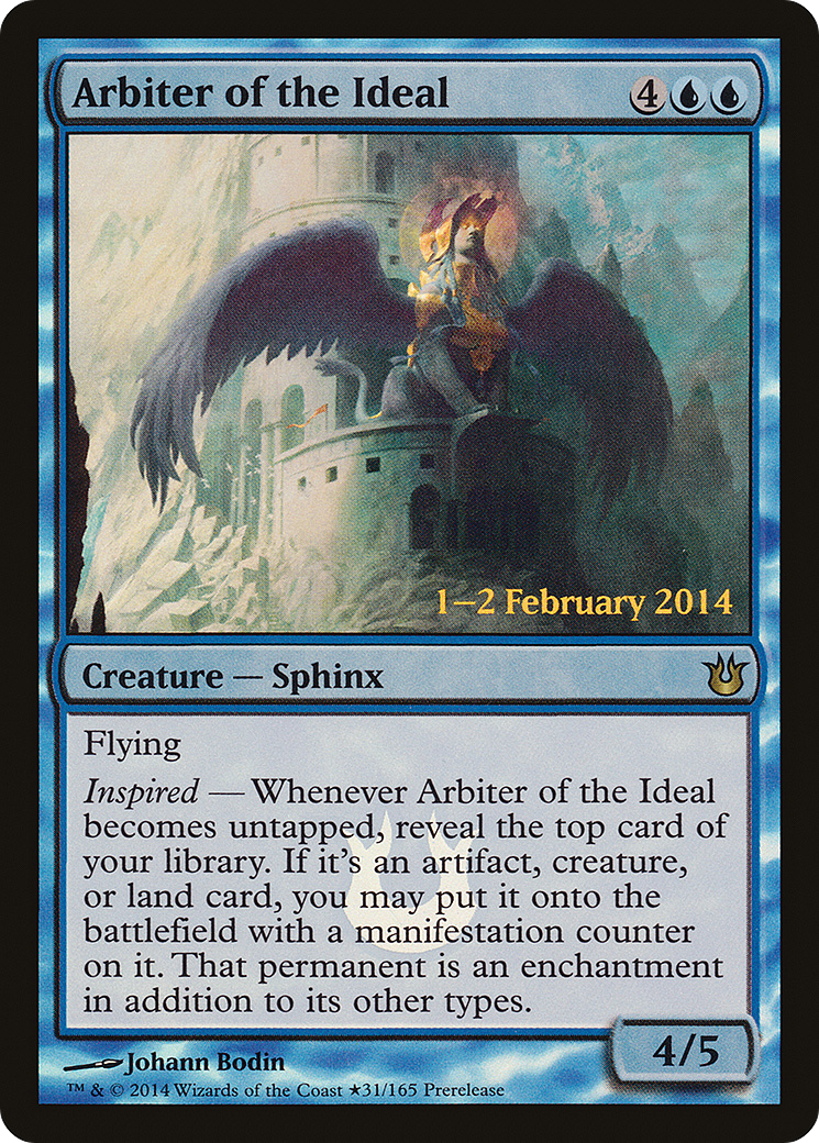 Arbiter of the Ideal (PRE-031) [Born of the Gods Promos] Foil