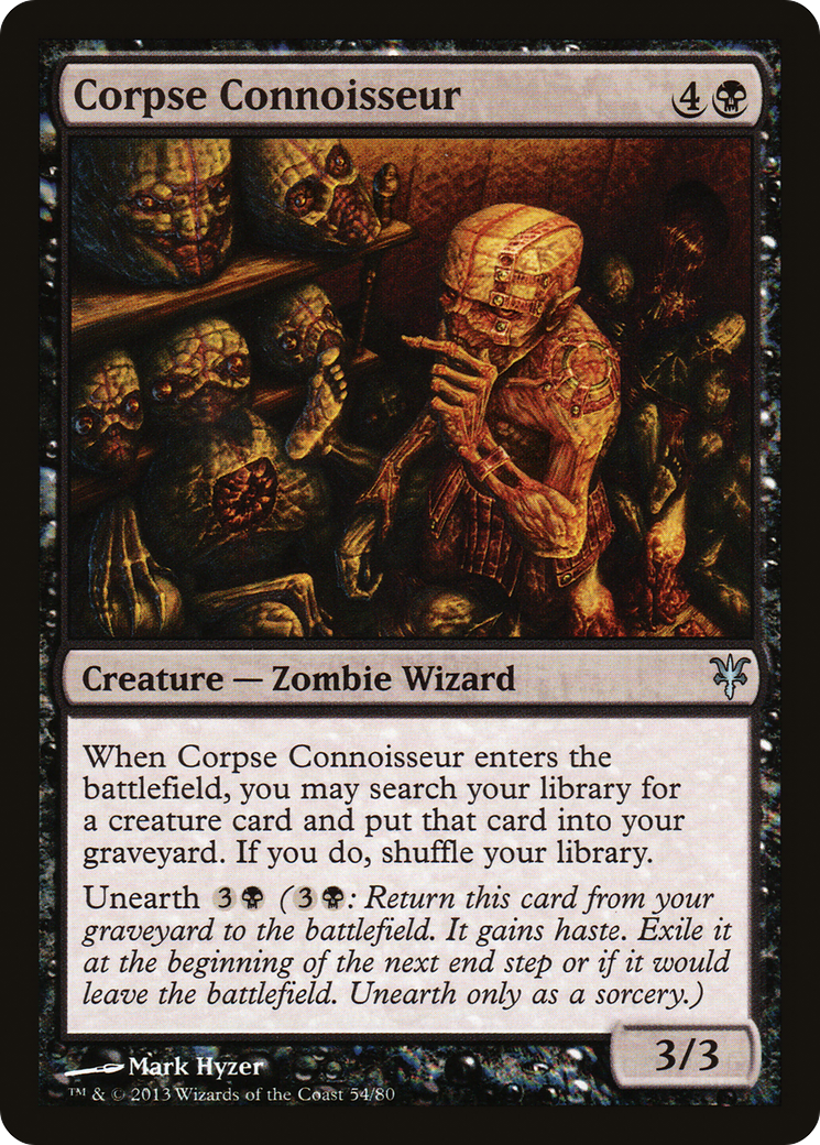 Corpse Connoisseur (DDK-054) [Duel Decks: Sorin vs. Tibalt]