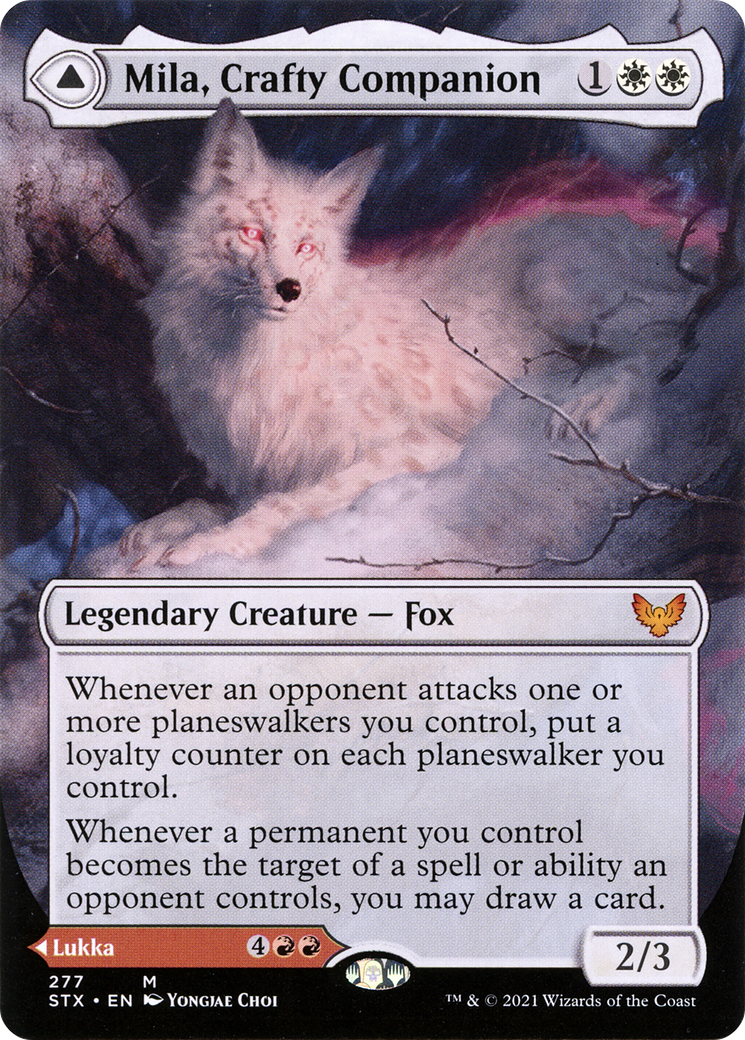 Mila, Crafty Companion (Borderless) (STX-277) [Strixhaven: School of Mages]