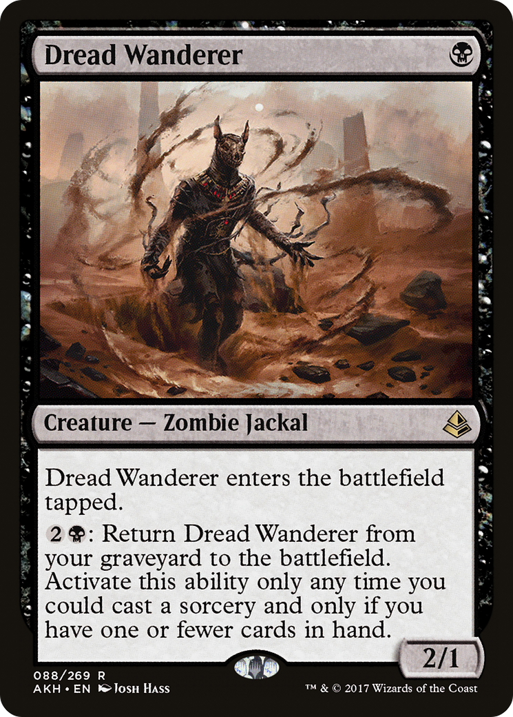 Dread Wanderer (AKH-088) [Amonkhet] Foil