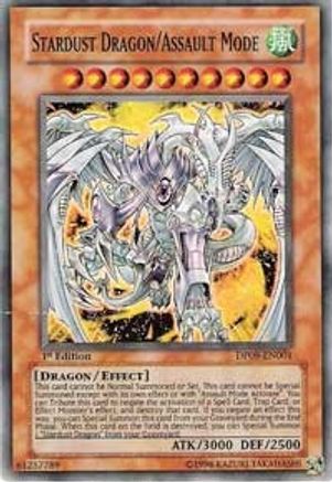 Stardust Dragon/Assault Mode (Super Rare) (DP09-EN001) - Duelist Pack 9: Yusei 2 1st Edition