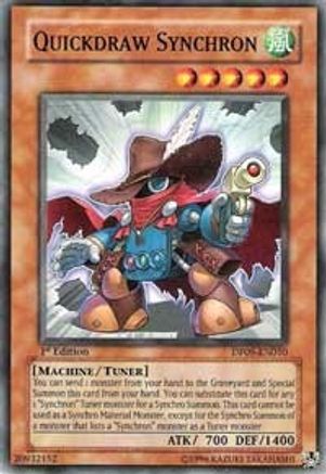 Quickdraw Synchron (Common) (DP09-EN010) - Duelist Pack 9: Yusei 2 1st Edition