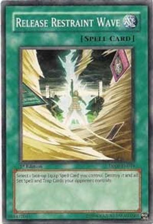 Release Restraint Wave (Common) (DP09-EN019) - Duelist Pack 9: Yusei 2 1st Edition
