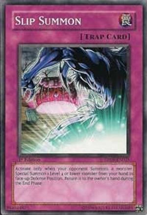 Slip Summon (Common) (DP09-EN028) - Duelist Pack 9: Yusei 2 Unlimited
