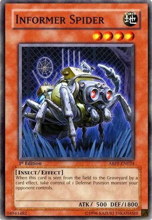 Informer Spider (Common) (ABPF-EN024) - Absolute Powerforce 1st Edition