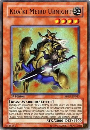 Koa'ki Meiru Urnight (Ultra Rare) (ABPF-EN025) - Absolute Powerforce 1st Edition
