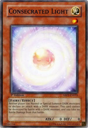 Consecrated Light (Common) (ABPF-EN033) - Absolute Powerforce 1st Edition