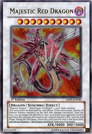 Majestic Red Dragon (Ultra Rare) (ABPF-EN040) - Absolute Powerforce Unlimited