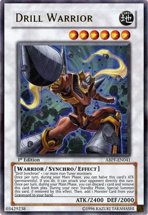 Drill Warrior (Ultra Rare) (ABPF-EN041) - Absolute Powerforce Unlimited