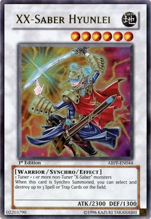 XX-Saber Hyunlei (Ultra Rare) (ABPF-EN044) - Absolute Powerforce Unlimited