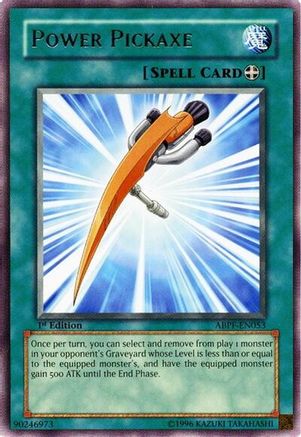 Power Pickaxe (Rare) (ABPF-EN053) - Absolute Powerforce 1st Edition