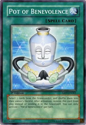 Pot of Benevolence (Common) (ABPF-EN061) - Absolute Powerforce 1st Edition