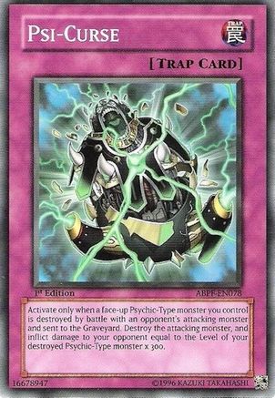 Psi-Curse (Common) (ABPF-EN078) - Absolute Powerforce 1st Edition