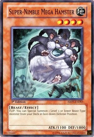 Super-Nimble Mega Hamster (Super Rare) (ABPF-EN083) - Absolute Powerforce Unlimited