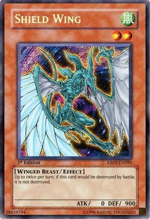 Shield Wing (Secret Rare) (ABPF-EN095) - Absolute Powerforce 1st Edition
