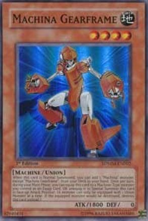 Machina Gearframe (Super Rare) (SDMM-EN002) - Structure Deck: Machina Mayhem Unlimited