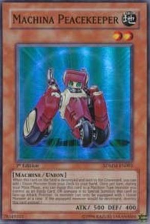 Machina Peacekeeper (Super Rare) (SDMM-EN003) - Structure Deck: Machina Mayhem Unlimited