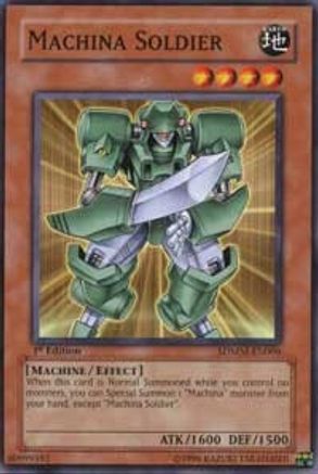 Machina Soldier (Common) (SDMM-EN006) - Structure Deck: Machina Mayhem 1st Edition