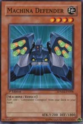 Machina Defender (Common) (SDMM-EN008) - Structure Deck: Machina Mayhem Unlimited
