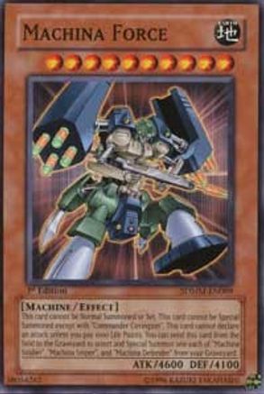 Machina Force (Common) (SDMM-EN009) - Structure Deck: Machina Mayhem Unlimited