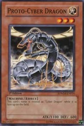 Proto-Cyber Dragon (Common) (SDMM-EN014) - Structure Deck: Machina Mayhem 1st Edition