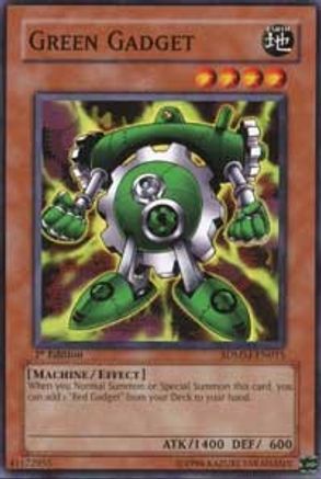 Green Gadget (Common) (SDMM-EN015) - Structure Deck: Machina Mayhem Unlimited