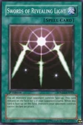Swords of Revealing Light (Common) (SDMM-EN023) - Structure Deck: Machina Mayhem 1st Edition