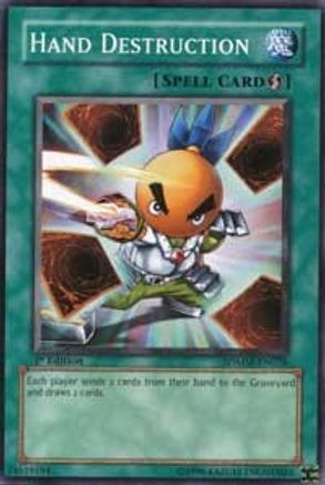 Hand Destruction (Common) (SDMM-EN028) - Structure Deck: Machina Mayhem Unlimited