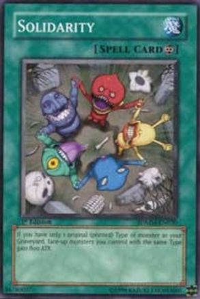 Solidarity (Common) (SDMM-EN030) - Structure Deck: Machina Mayhem 1st Edition
