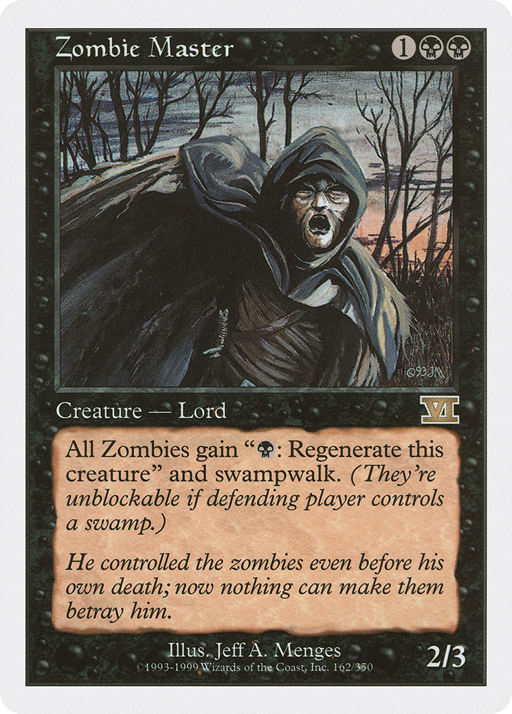 Zombie Master (6ED-162) [Classic Sixth Edition]
