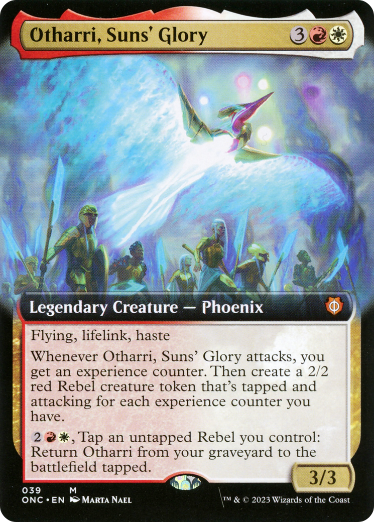 Otharri, Suns' Glory - Extended Art [Commander: Phyrexia: All Will Be One]