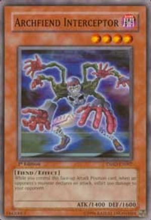 Archfiend Interceptor (Common) (TSHD-EN007) - The Shining Darkness Unlimited