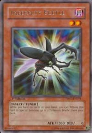 Infernity Beetle (Rare) (TSHD-EN014) - The Shining Darkness 1st Edition