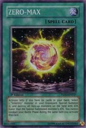 ZERO-MAX (Super Rare) (TSHD-EN047) - The Shining Darkness 1st Edition