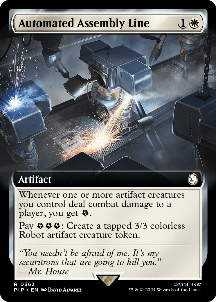 Automated Assembly Line (Extended Art) (PIP-363) [Fallout]