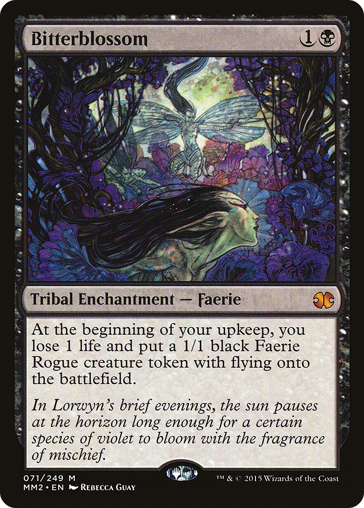 Bitterblossom (MM2-071) [Modern Masters 2015] Foil