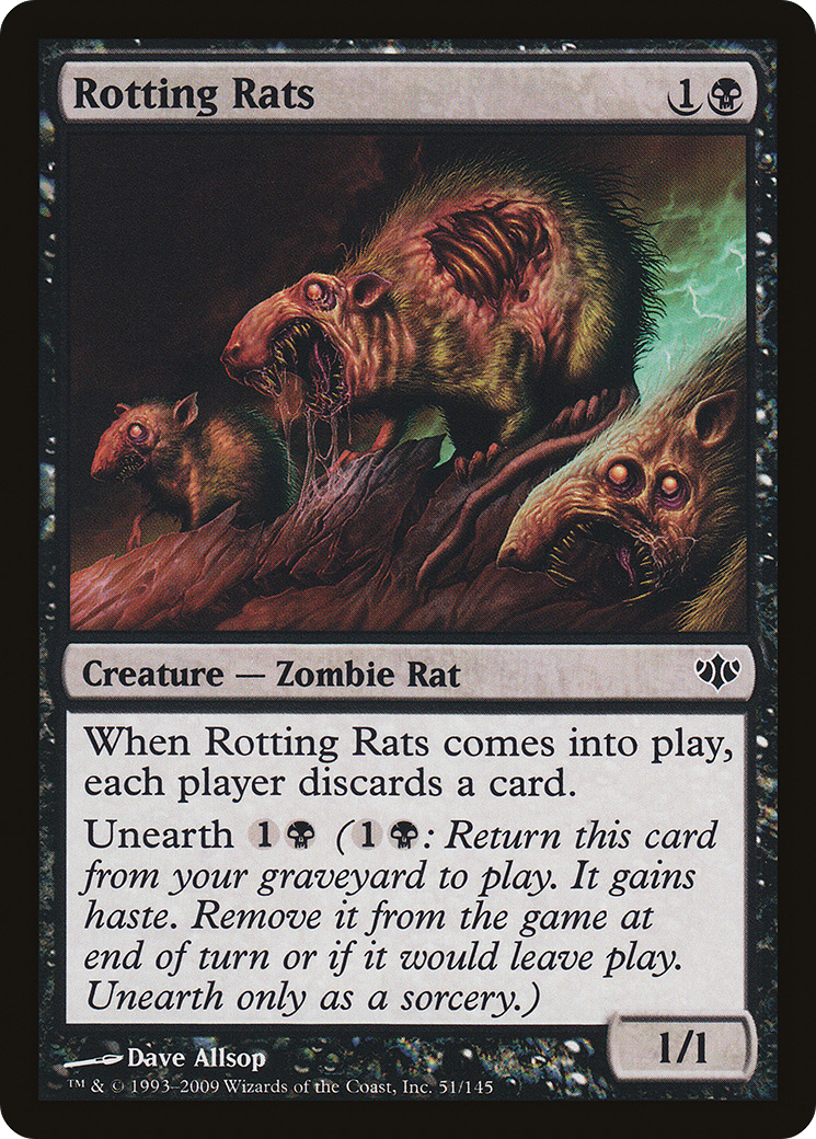 Rotting Rats (CON-051) [Conflux] Foil