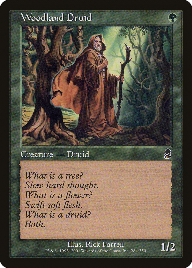 Woodland Druid (ODY-284) [Odyssey]