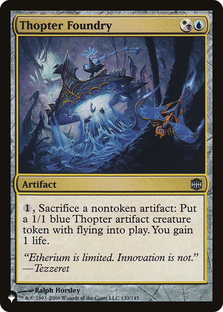 Thopter Foundry (ARB) (LIST-133/145) [The List]