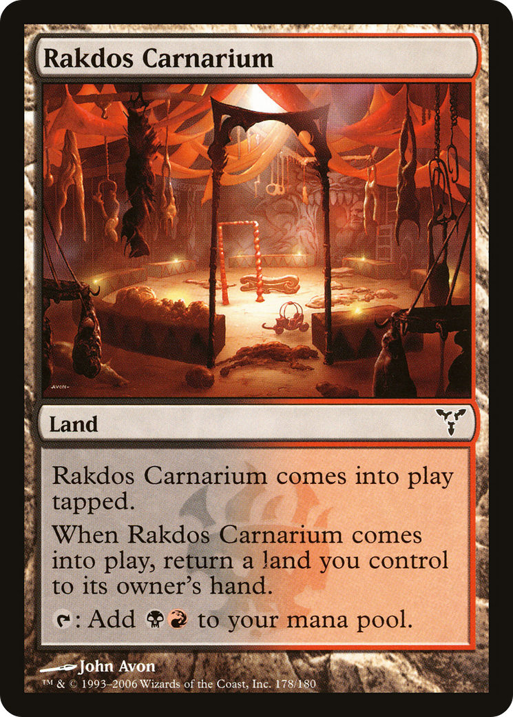 Rakdos Carnarium (DIS-178) [Dissension] Foil