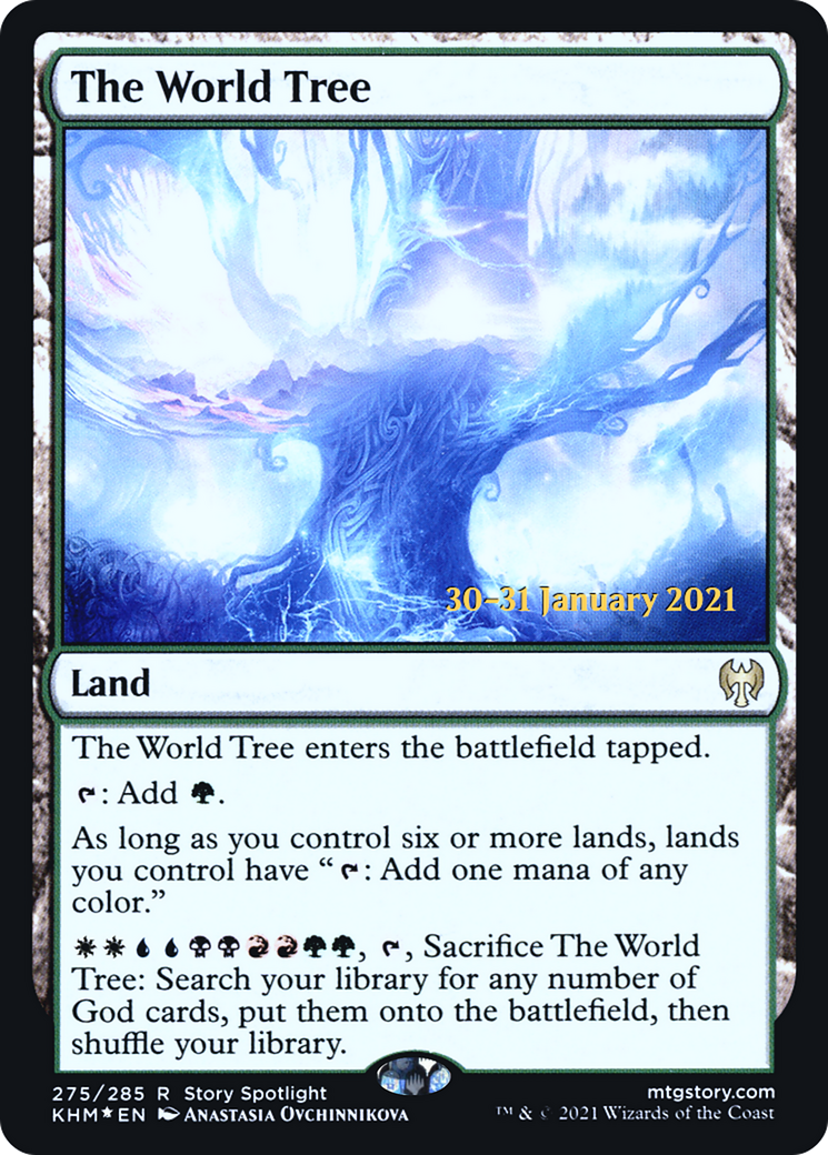 The World Tree (PRE-275) [Kaldheim Promos] Foil