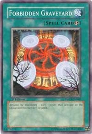 Forbidden Graveyard (Common) (TSHD-EN060) - The Shining Darkness 1st Edition