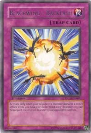 Blackwing - Backlash (Rare) (TSHD-EN064) - The Shining Darkness 1st Edition