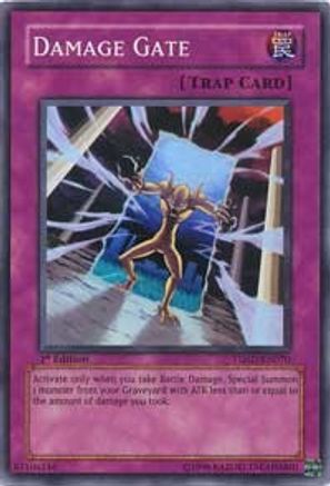 Damage Gate (Super Rare) (TSHD-EN070) - The Shining Darkness 1st Edition