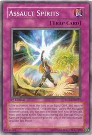Assault Spirits (Common) (TSHD-EN073) - The Shining Darkness 1st Edition